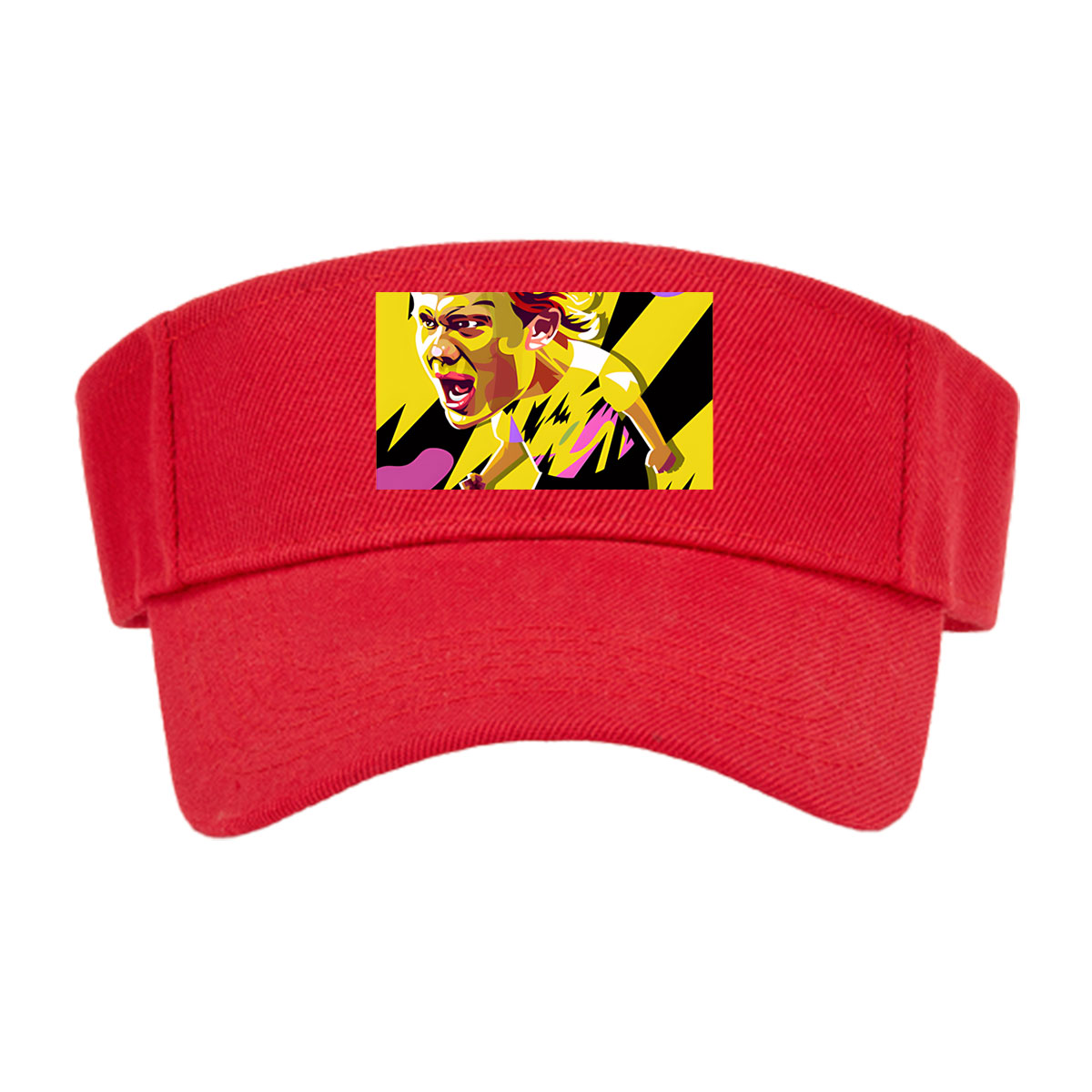 Bolt in Motion: Lightning Speed Sprinter -  Visor cap
