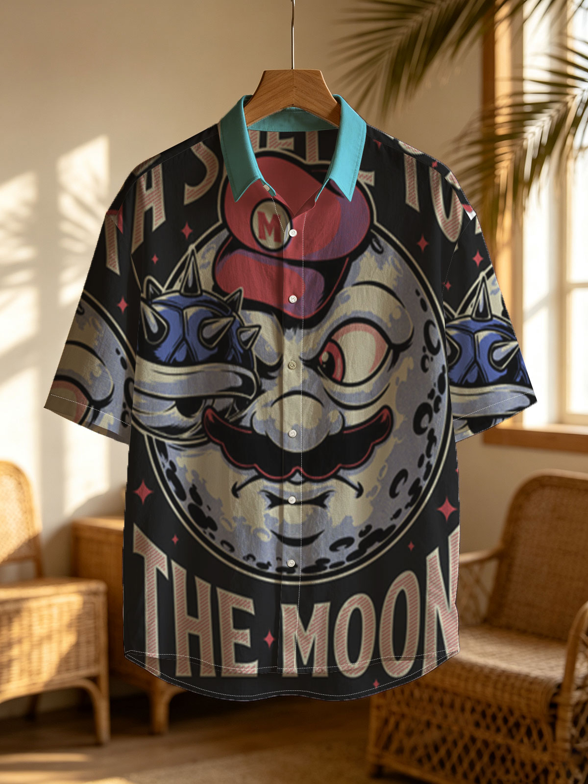 Mario Meets the Moon: A Shell to the Moon -  Shirt