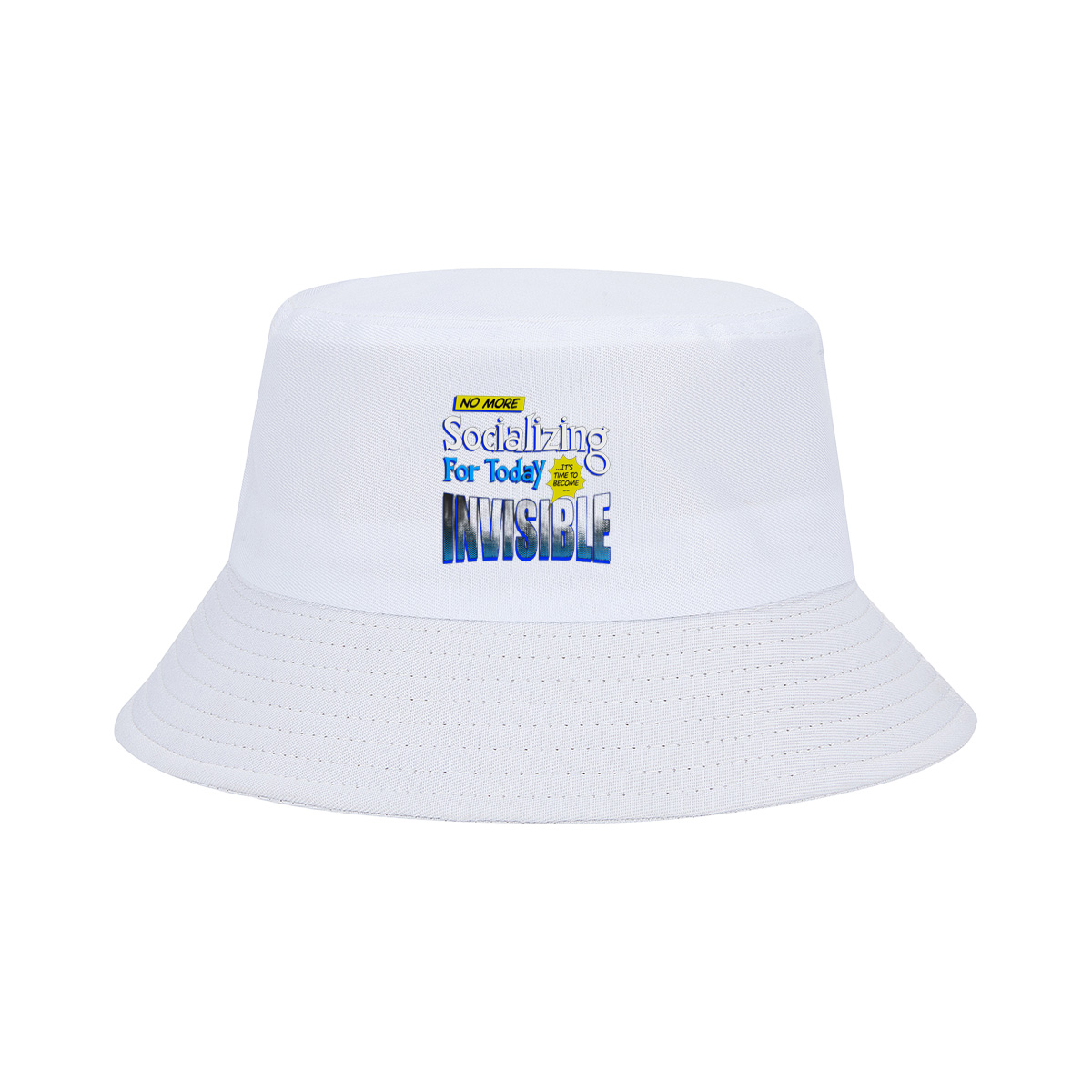 No More Socializing For Today: It's Time to Become Invisible - Fisherman's Hat
