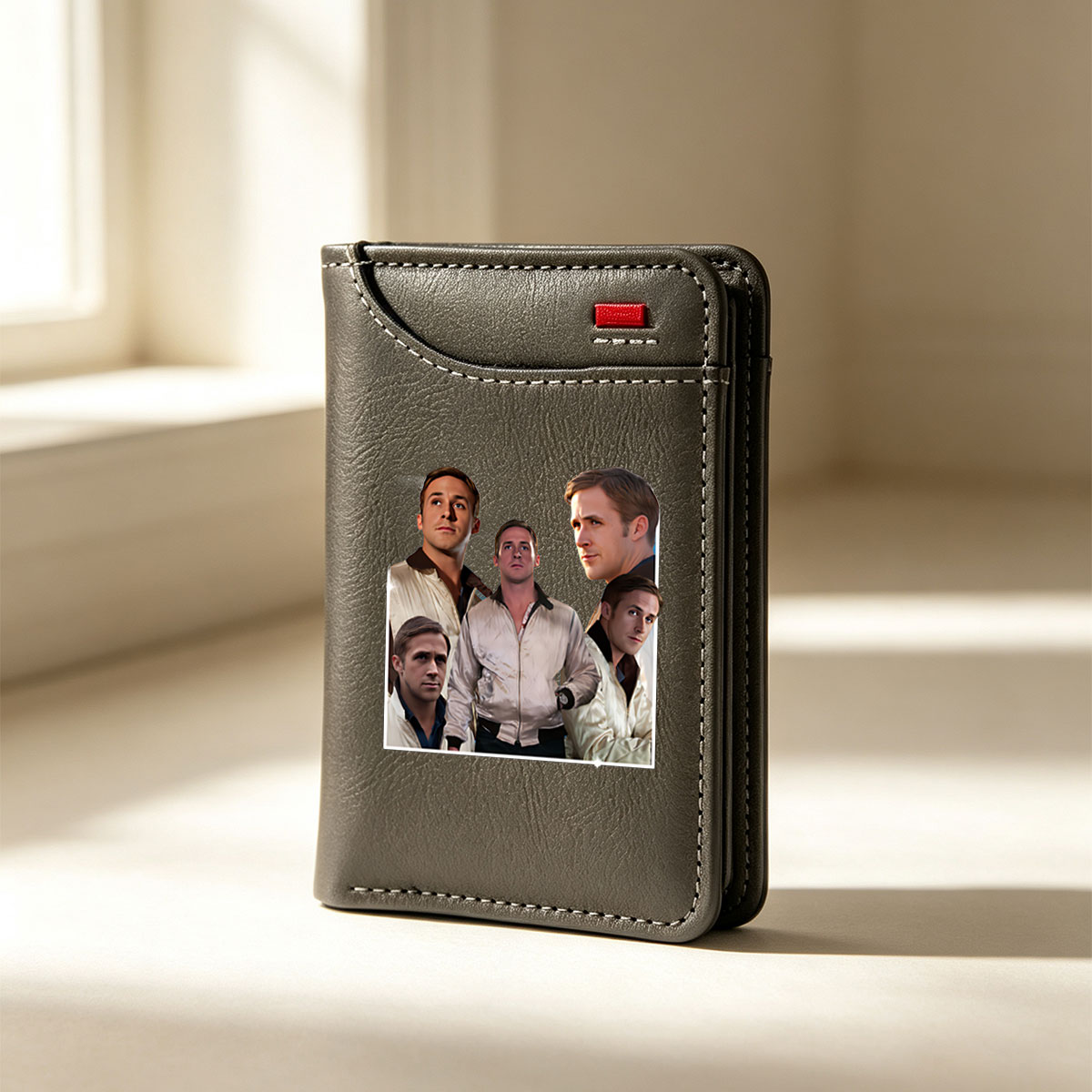 Ryan Gosling in Various Roles: Driver, Blade Runner, and More - Vertical Style Wallet