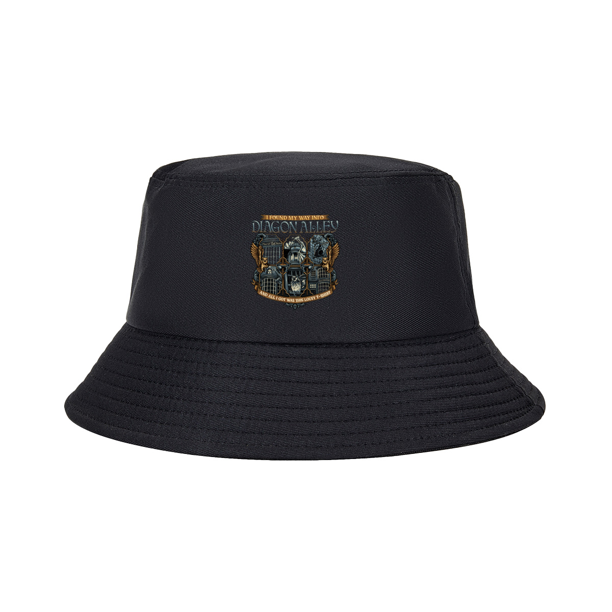 Harry Potter Diagon Alley T-Shirt Design - Fisherman's Hat