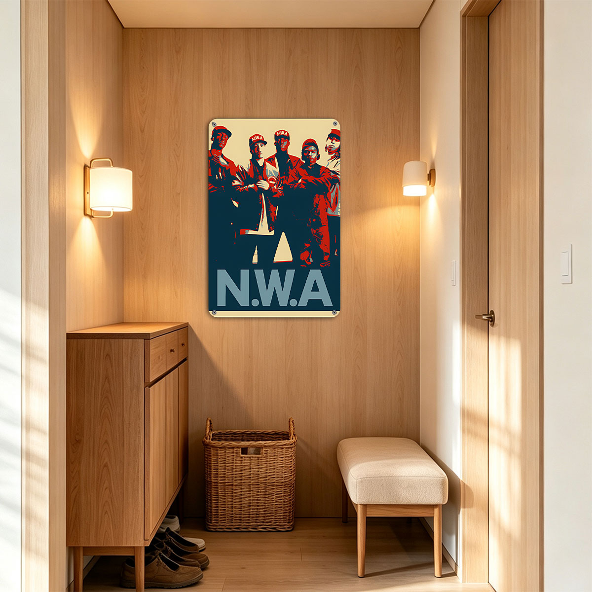 N.W.A: The Original Gangsta Rap Group - painting