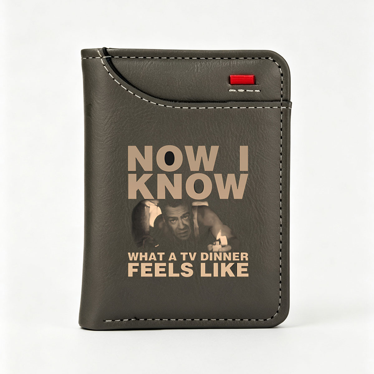 Now I Know What a TV Dinner Feels Like - Jack Nicholson - Vertical Style Wallet