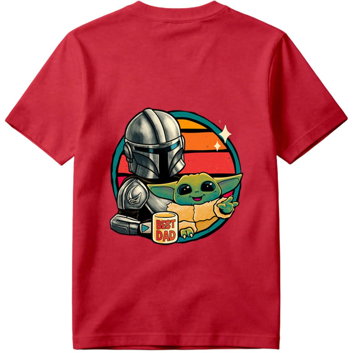 The Mandalorian and Grogu Best Dad - Tee
