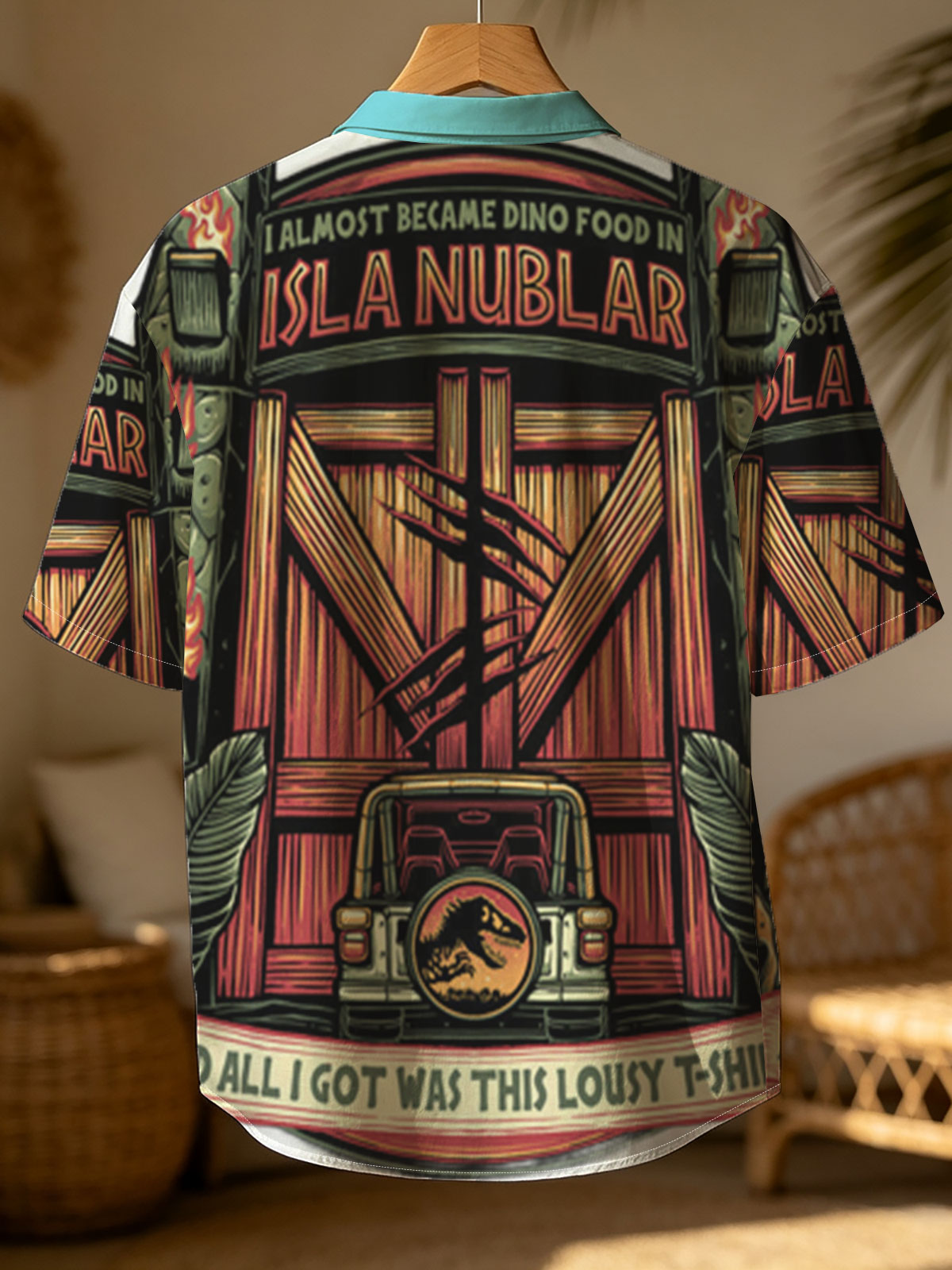 Jurassic Park: I Almost Became Dino Food in Isla Nublar – T-Shirt Design -  Shirt