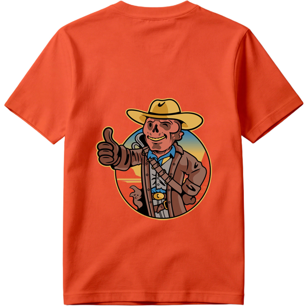 Cowboy Skeleton Thumbs Up - Tee