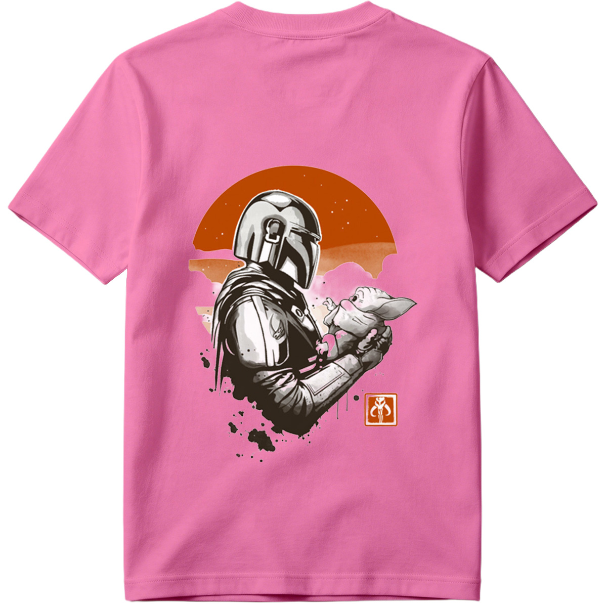 The Mandalorian and Grogu Under the Sunset - Tee