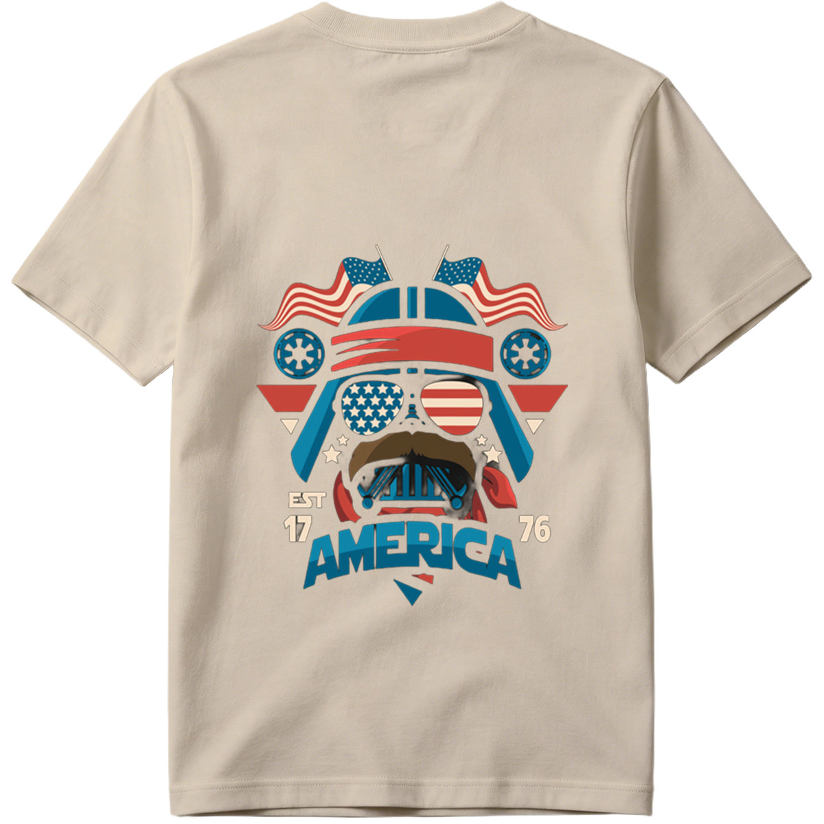 Star Wars: Darth Vader America 1776 - Tee