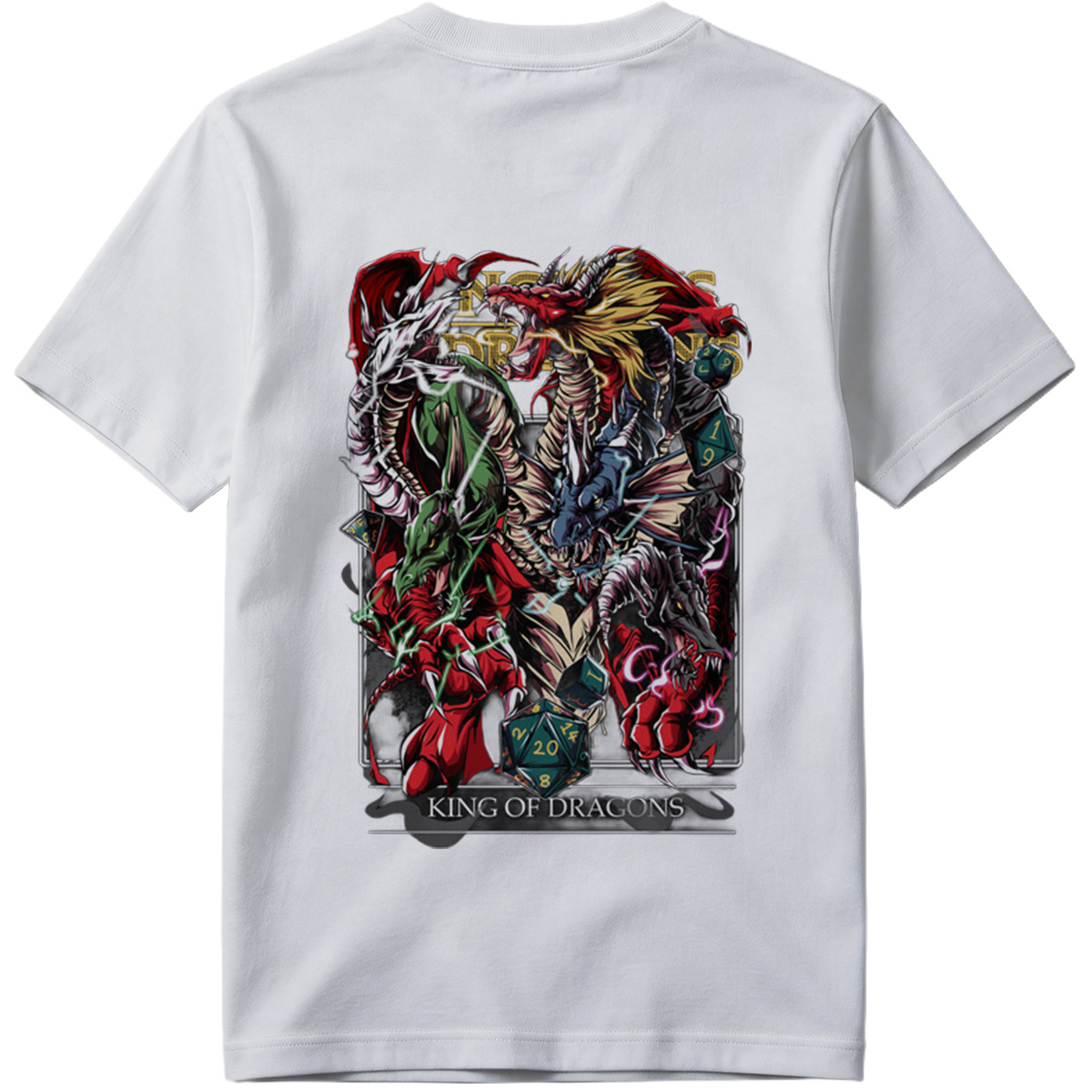 King of Dragons: Multicolored Dragon Ensemble - Tee