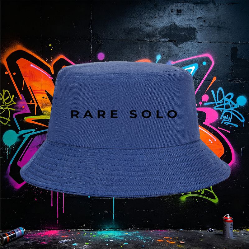 Unisex Bucket Hat with Rare Solo Print Design – Classic Cotton Fisherman Hat for Outdoor Activities, Travel, and Casual Wear – Perfect for Adults Seeking Stylish Sun Protection and Comfortable Fit