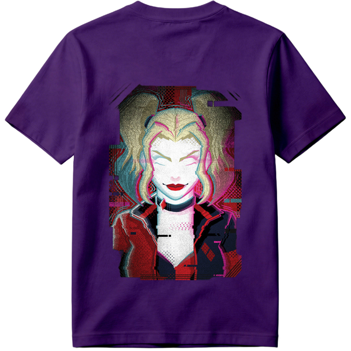 Harley Quinn: Glitch Portrait - Tee
