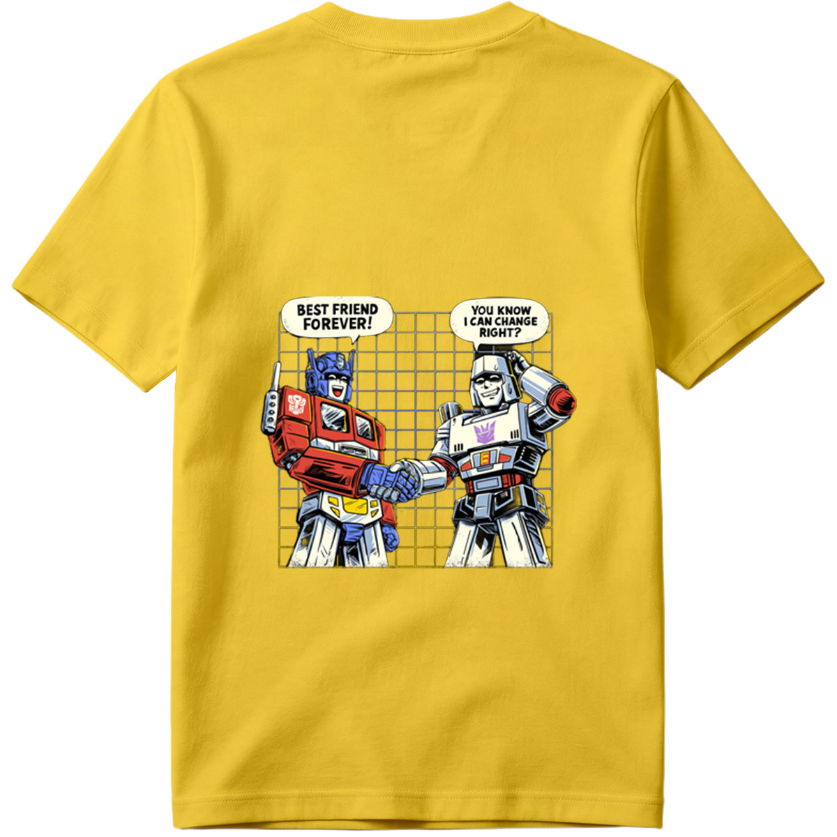 Transformers: Optimus Prime and Megatron Best Friends Forever - Tee