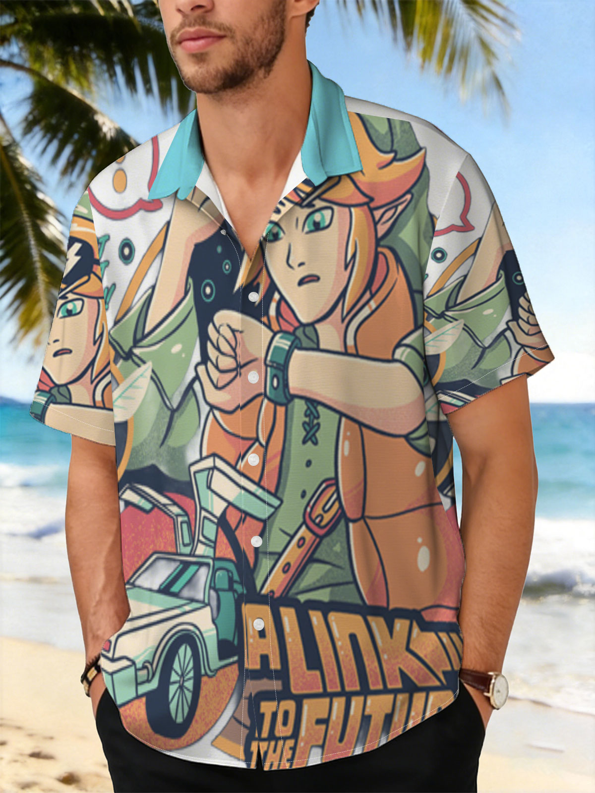 A Link to the Future: Zelda Meets Back to the Future -  Shirt
