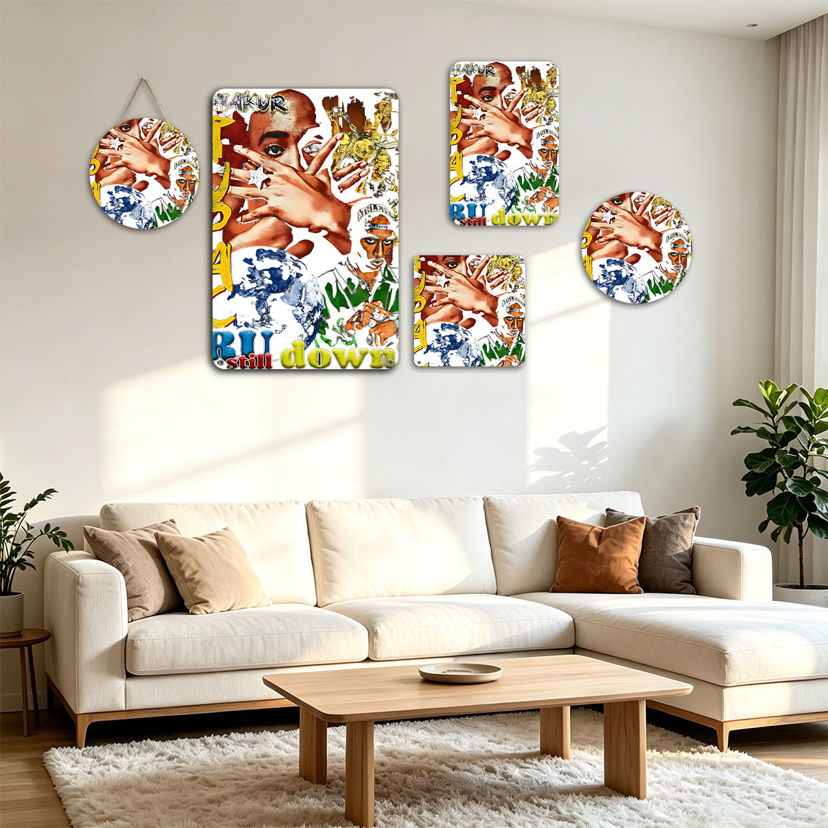 Tupac Shakur: Still Down? R.I.P. Legacy Lives On - painting