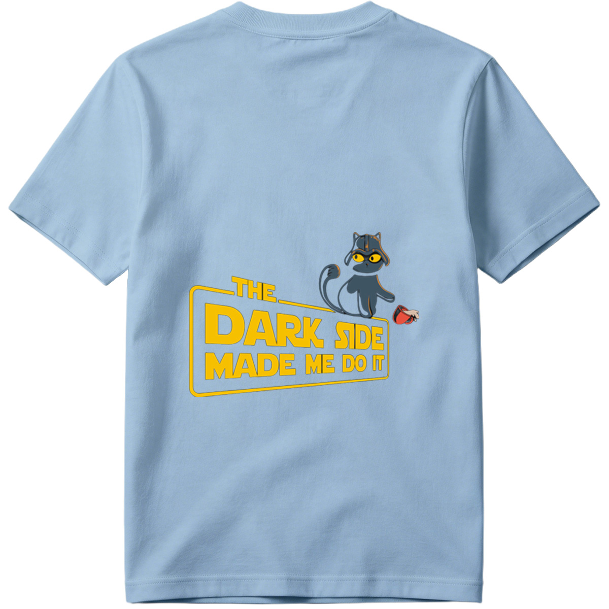 Star Wars: The Dark Side Made Me Do It – Cat Edition - Tee