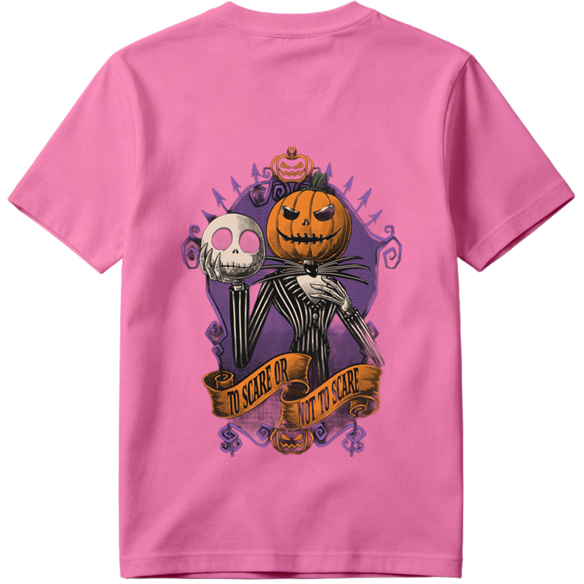 Jack Skellington and Pumpkin King: To Scare or Not to Scare - Tee