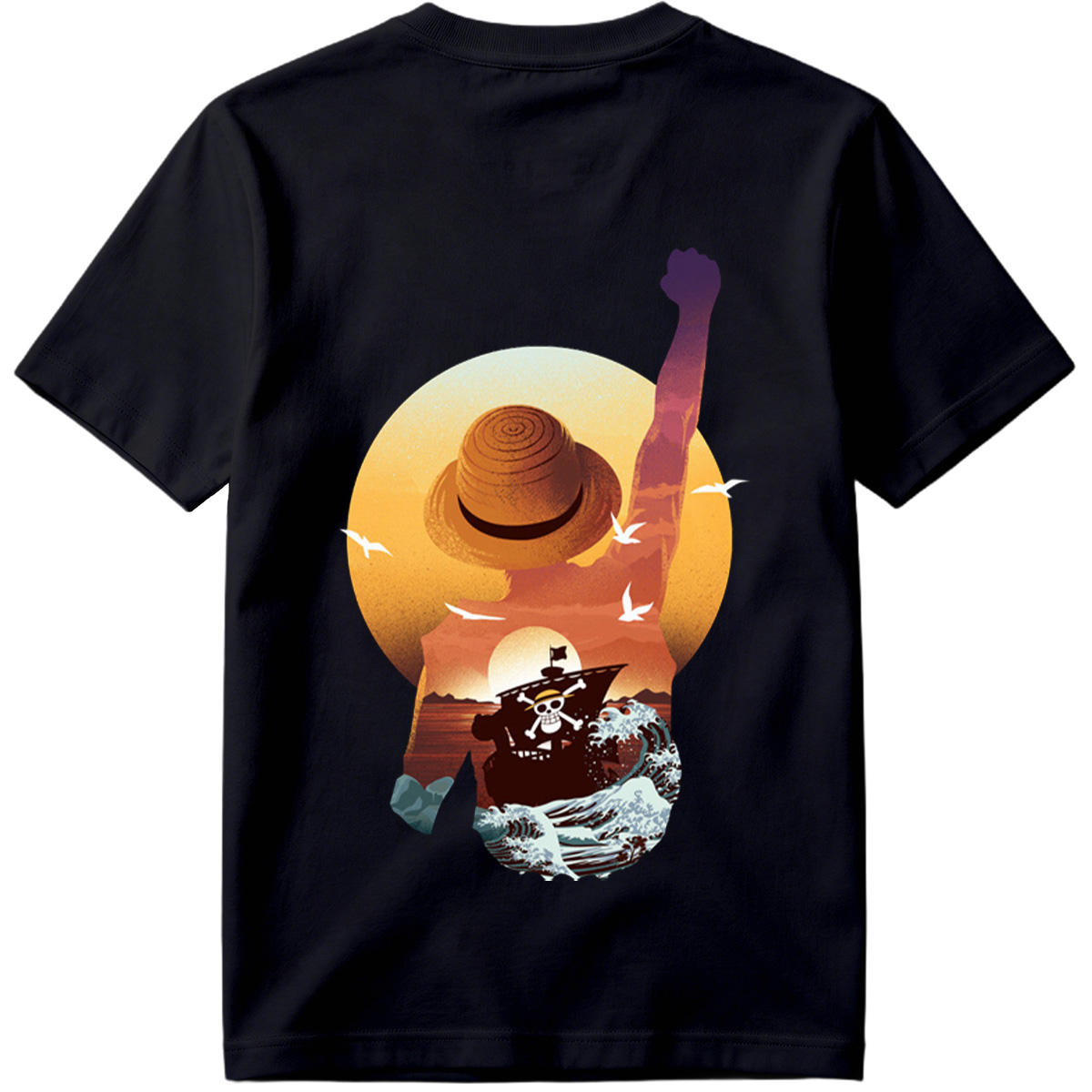 One Piece: Luffy and the Pirate Ship - Tee