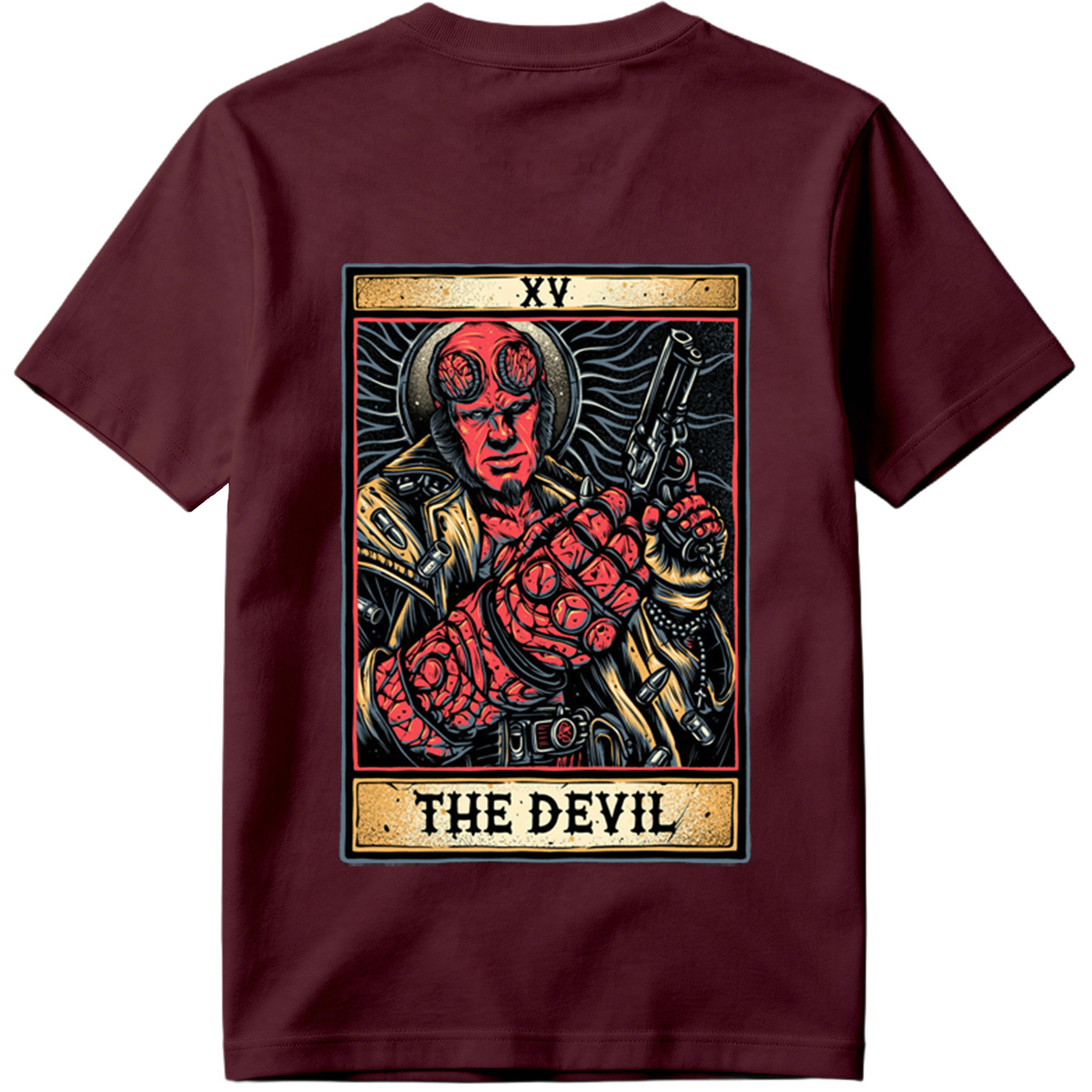 Deadpool as The Devil Tarot Card - Tee