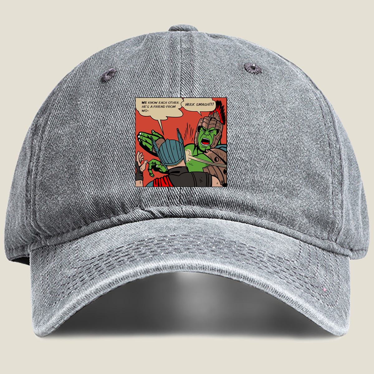 Hulk vs. Thor: Clash of the Titans - Washed Denim - Baseball Cap