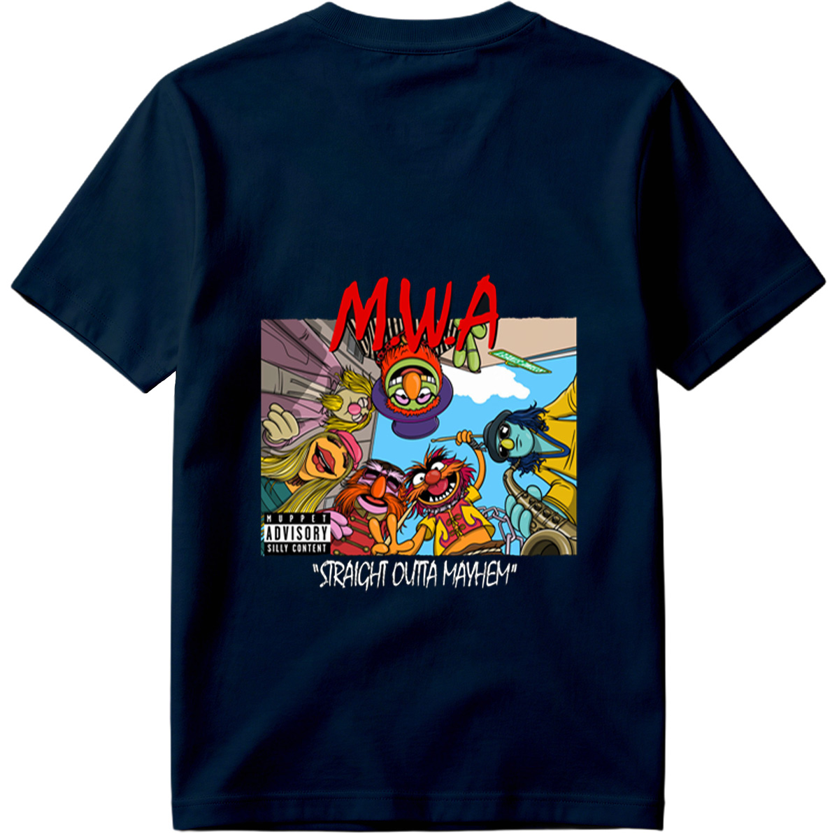 Muppets: M.W.A - Straight Outta Mayhem - Tee