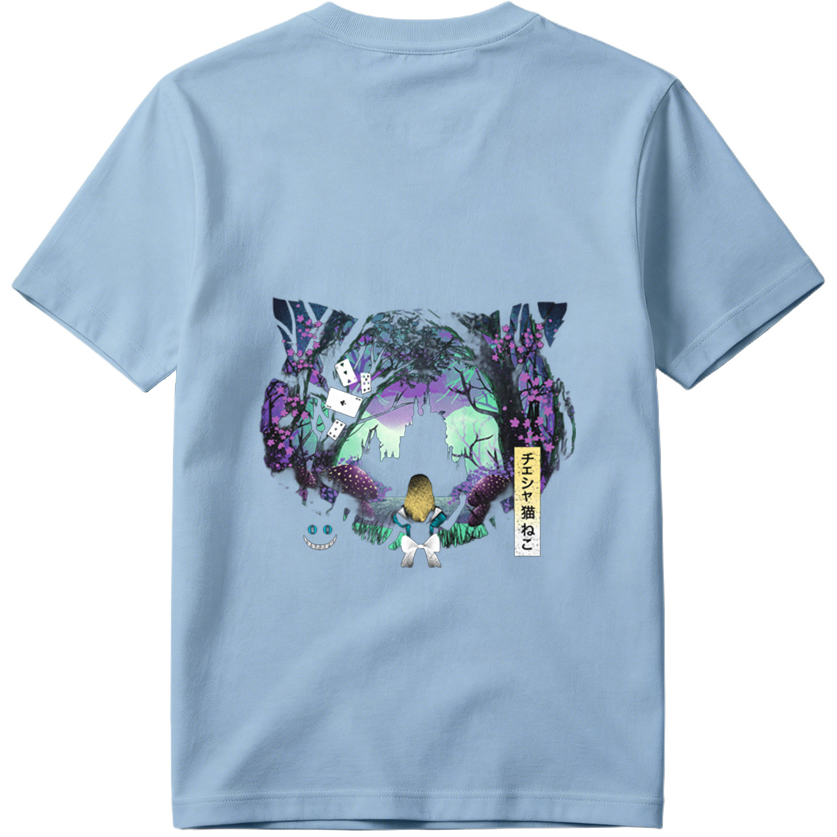 Alice in Wonderland: Cheshire Cat and Alice - Tee