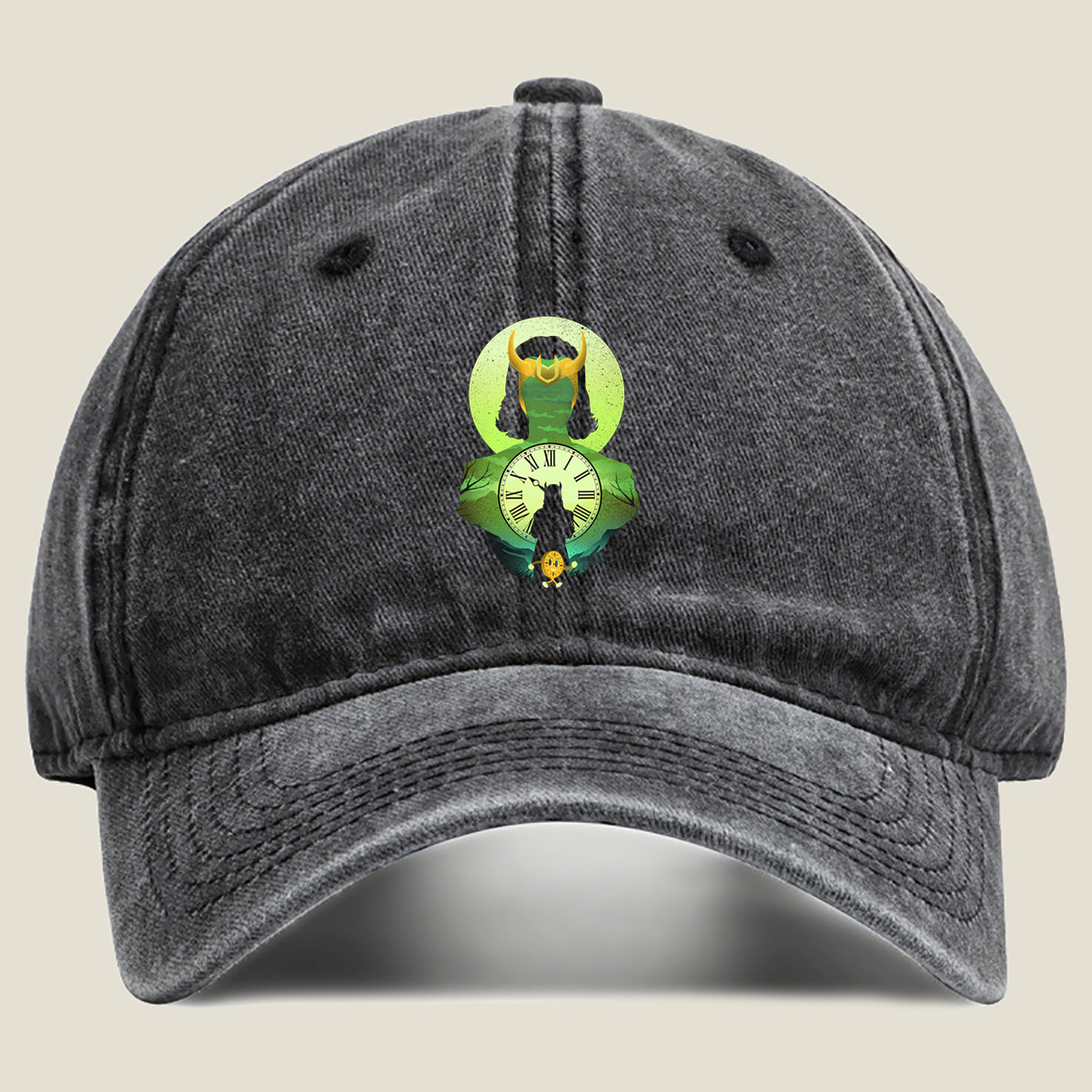 Loki: Time and the Trickster - Washed Denim - Baseball Cap