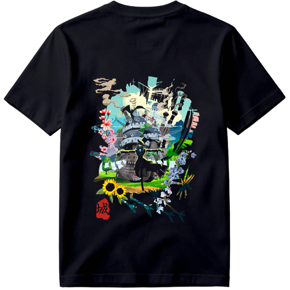 Castle of the Ninja and the Sunflower - Tee