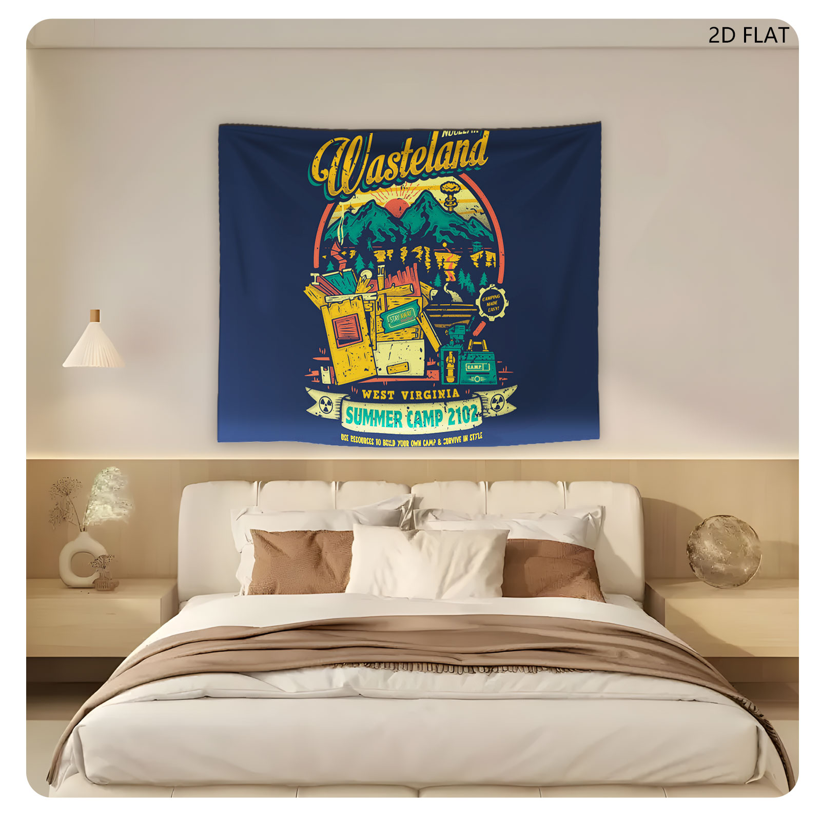 Nuclear Wasteland: West Virginia Summer Camp 2102 – Post-Apocalyptic Camping Adventure - Tapestry