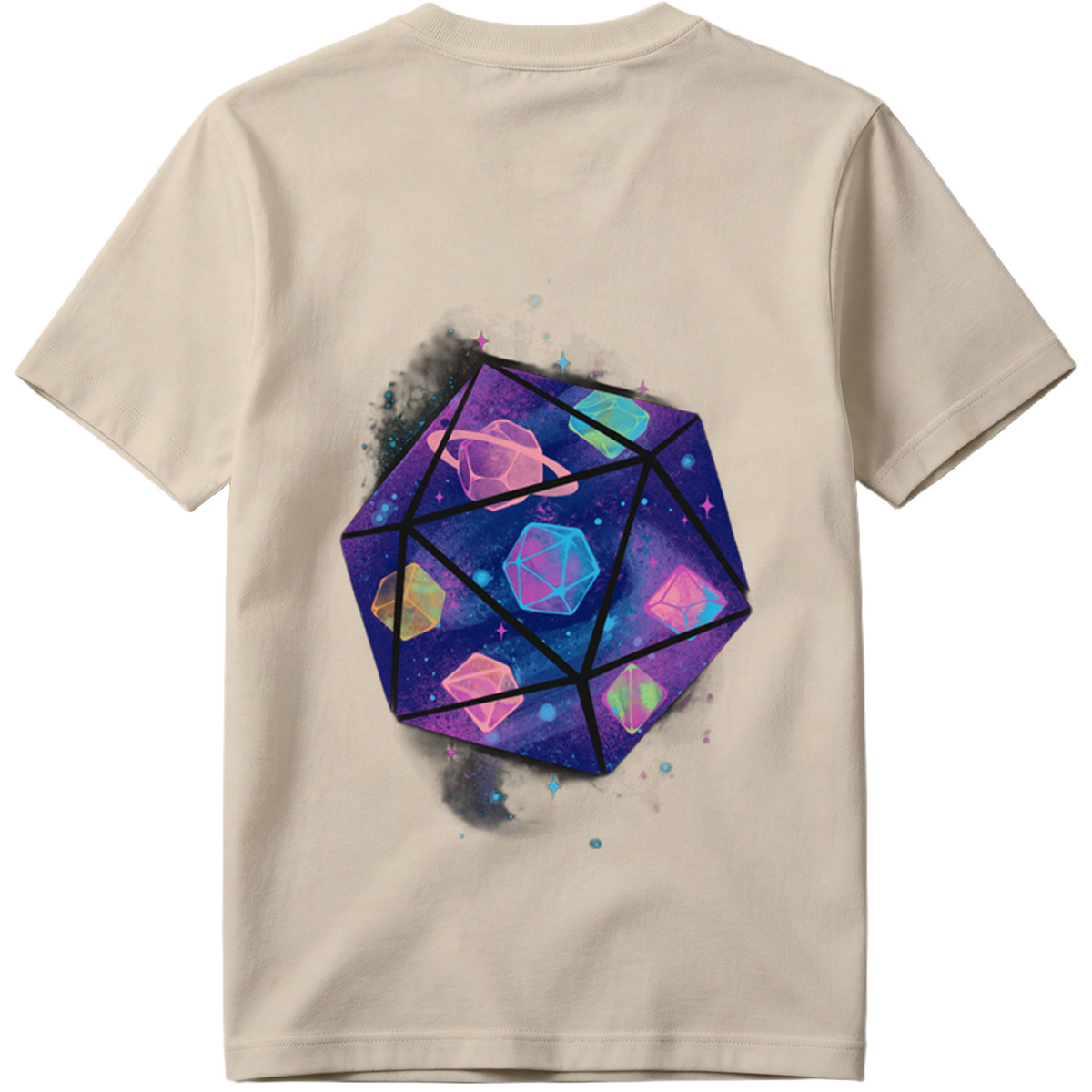 Cosmic Dice: Galaxy Gems and Planets - Tee