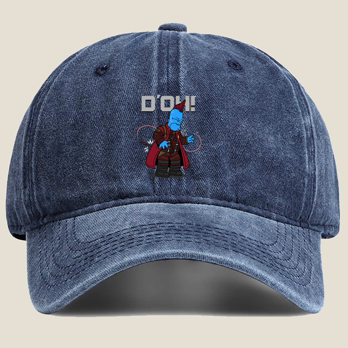 Guardians of the Galaxy - Yondu D'Oh! - Washed Denim - Baseball Cap