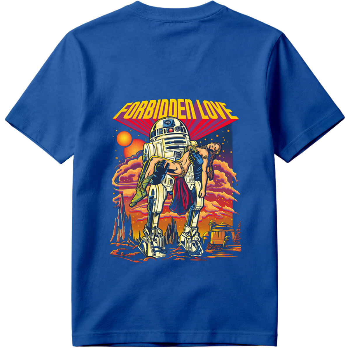Star Wars: R2-D2 and Leia Forbidden Love - Tee