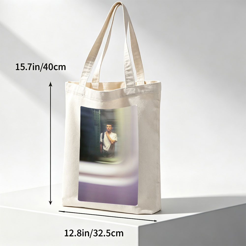 No celebrity or band is present in the image. - Canvas tote bags