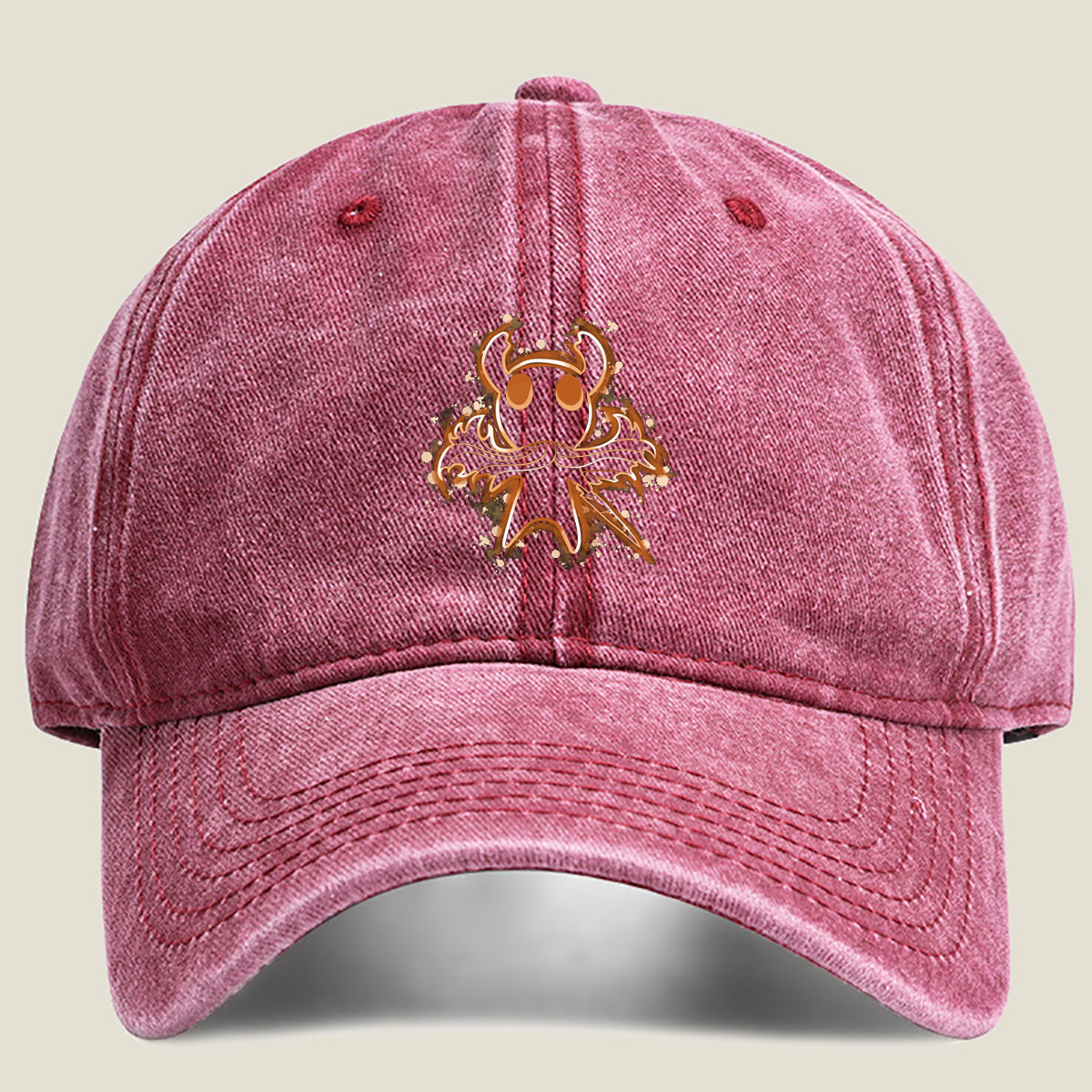 Hollow Knight: Hornet - Washed Denim - Baseball Cap