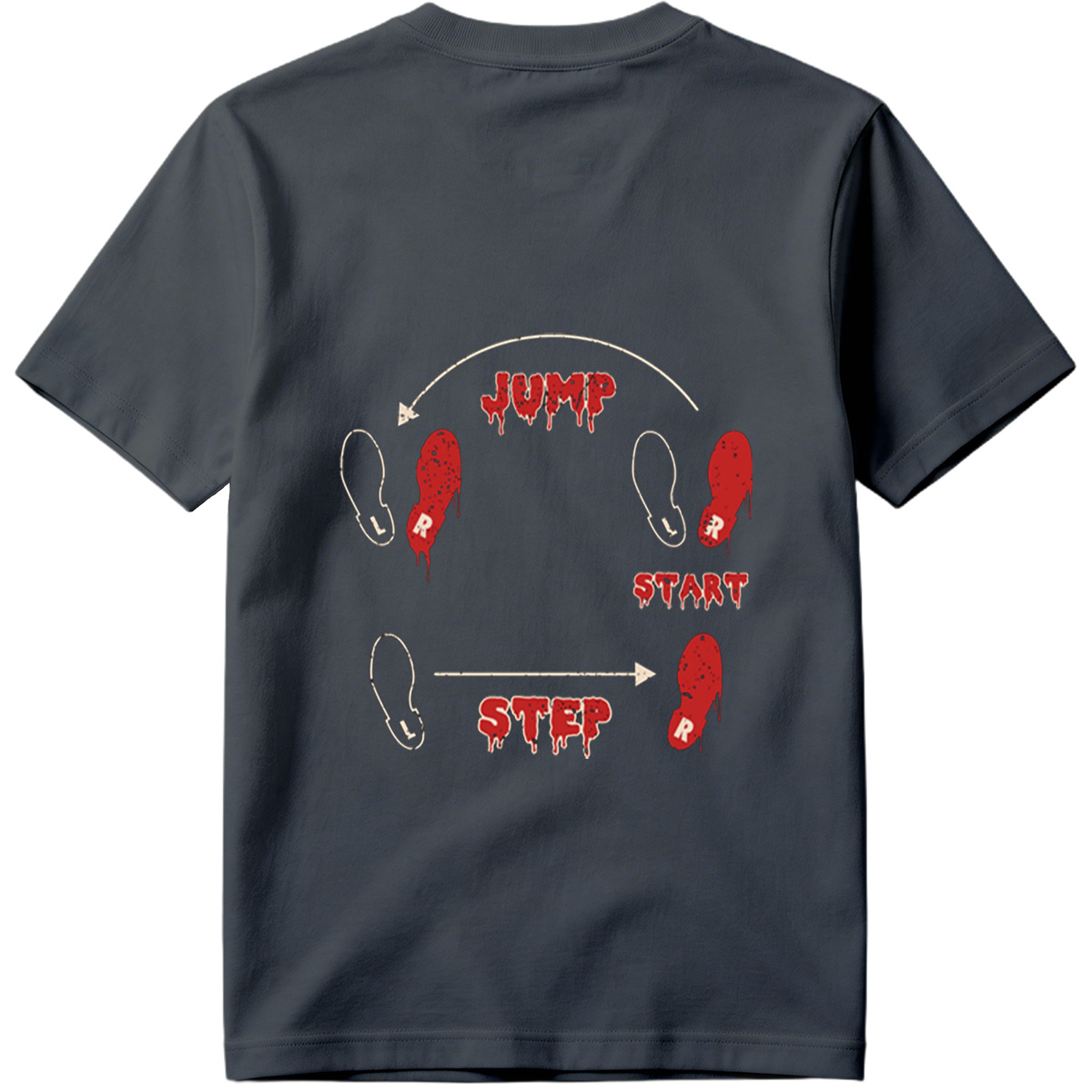 Jump Step Start: Footprint Dance Move Guide - Tee