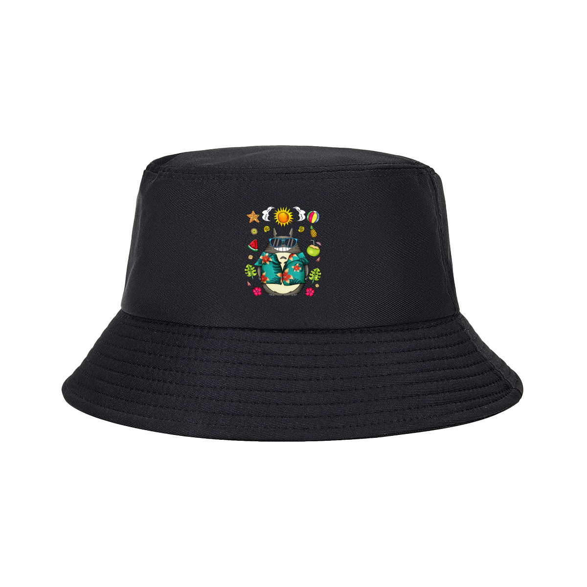 Totoro in Tropical Vibes - Fisherman's Hat