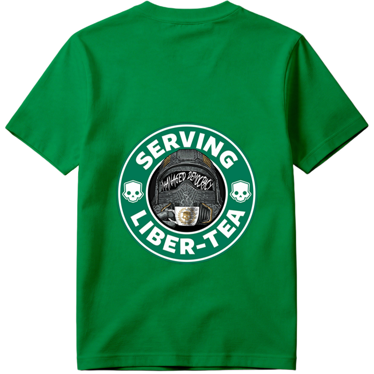 Serving Liber-Tea: Managed Democracy - Tee