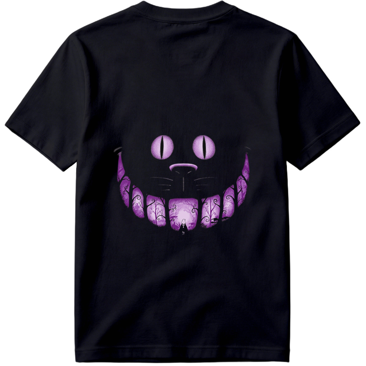 Alice in Wonderland: The Cheshire Cat's Enchanted Smile - Tee