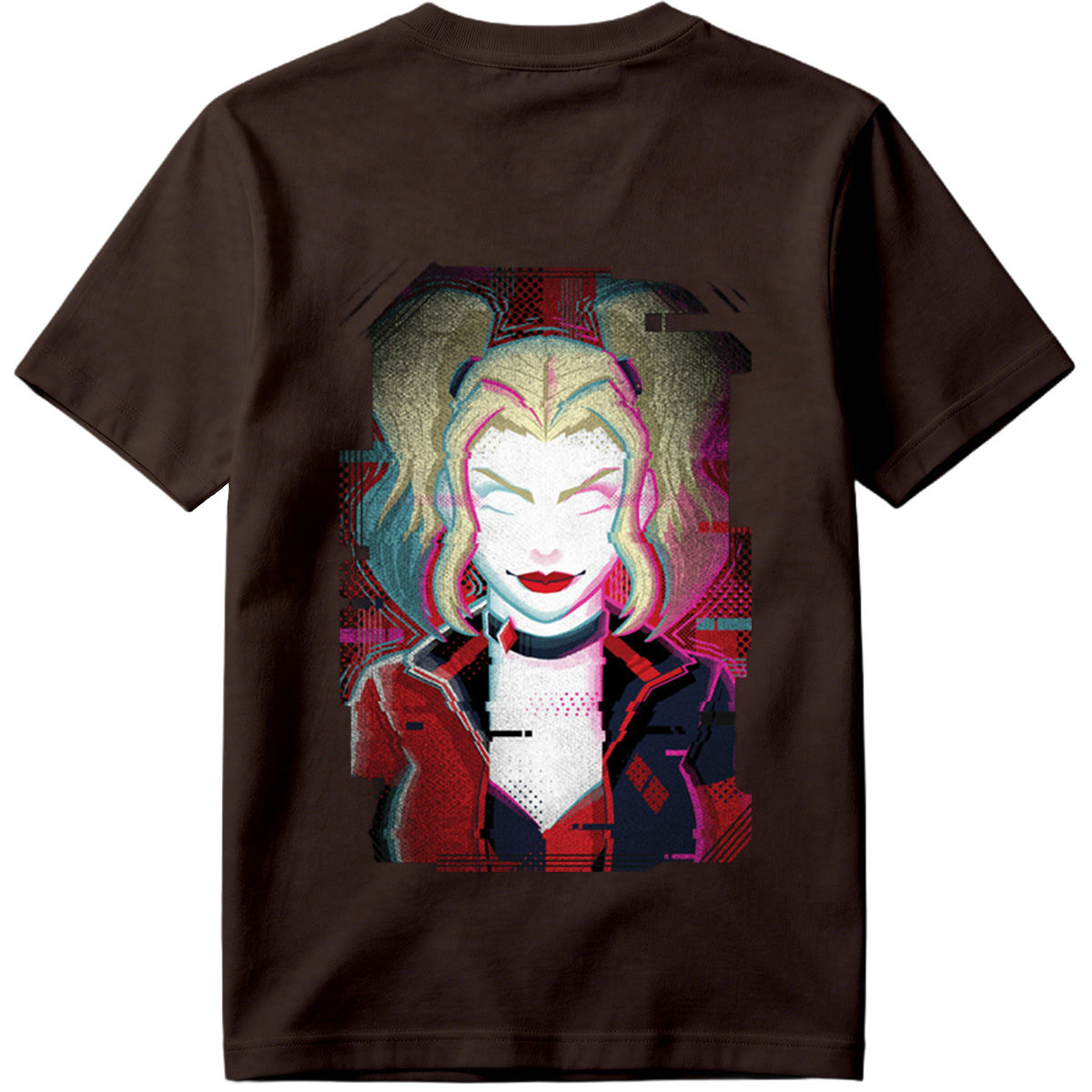 Harley Quinn: Glitch Portrait - Tee