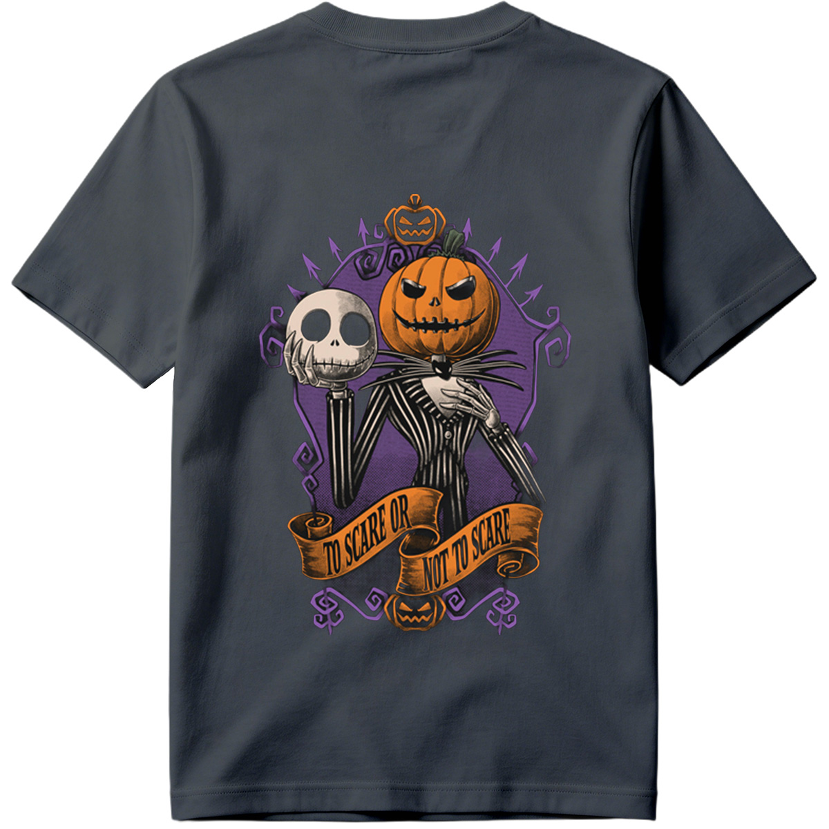 Jack Skellington and Pumpkin King: To Scare or Not to Scare - Tee