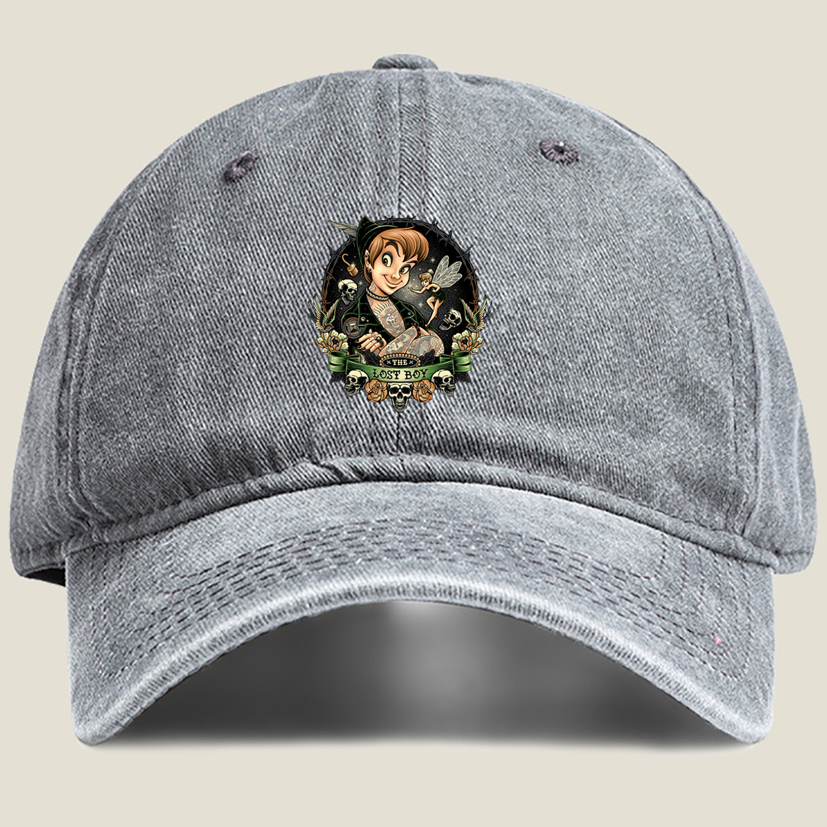Peter Pan & Tinker Bell: The Lost Boy - Washed Denim - Baseball Cap