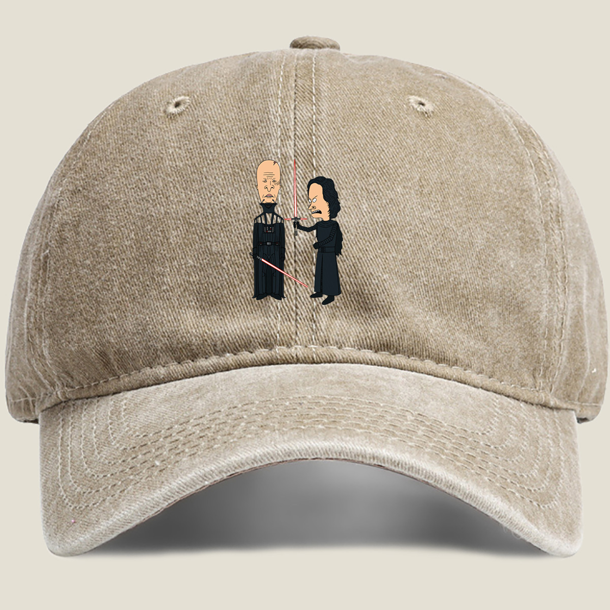 Star Wars: Darth Vader and Kylo Ren - Washed Denim - Baseball Cap