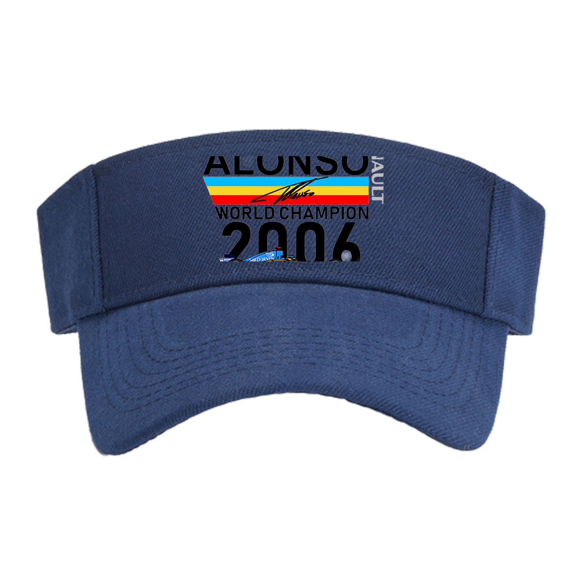 Fernando Alonso Renault R26 2006 World Champion Formula 1 Racing Car -  Visor cap