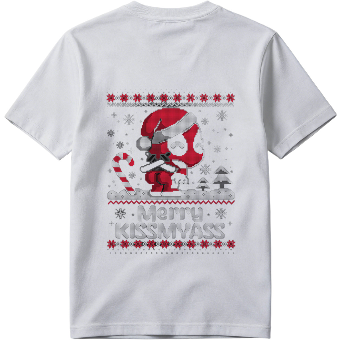 Deadpool Christmas Ugly Sweater Design - Tee
