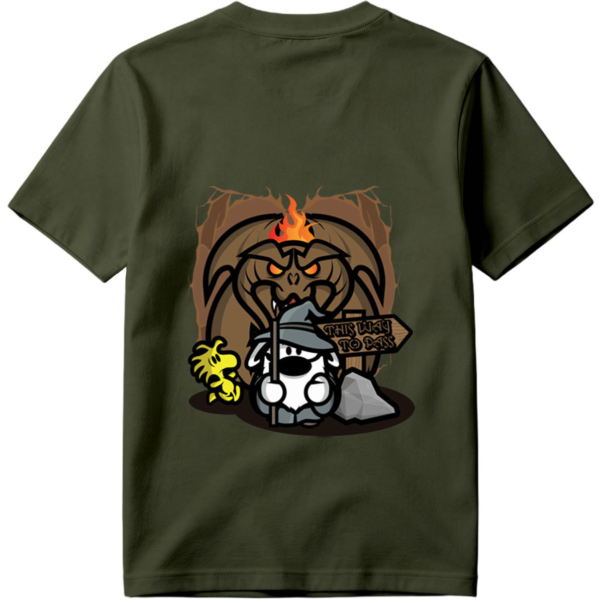 Pusheen and the Demon Gate - Tee