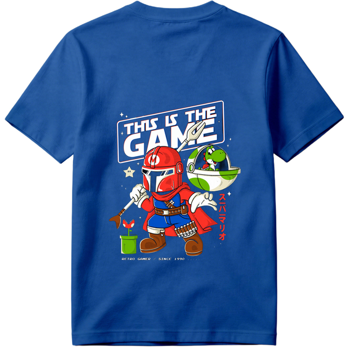 Super Mario Meets Mandalorian: This Is The Game - Tee