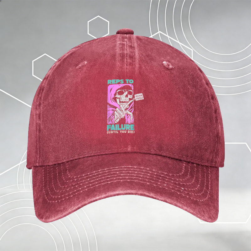 New Baseball Cap with Cute Bunny Print 