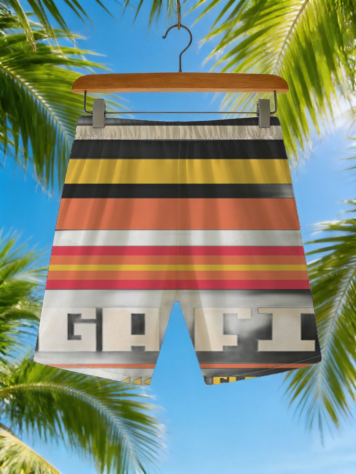 Lega Fire: The Eluding Mystique -  Beach shorts