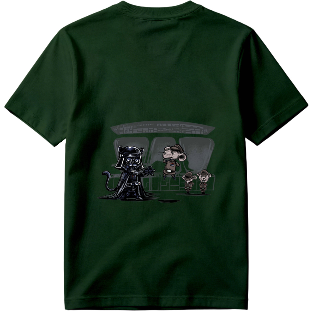 Darth Cat and Mouse Troopers - Tee