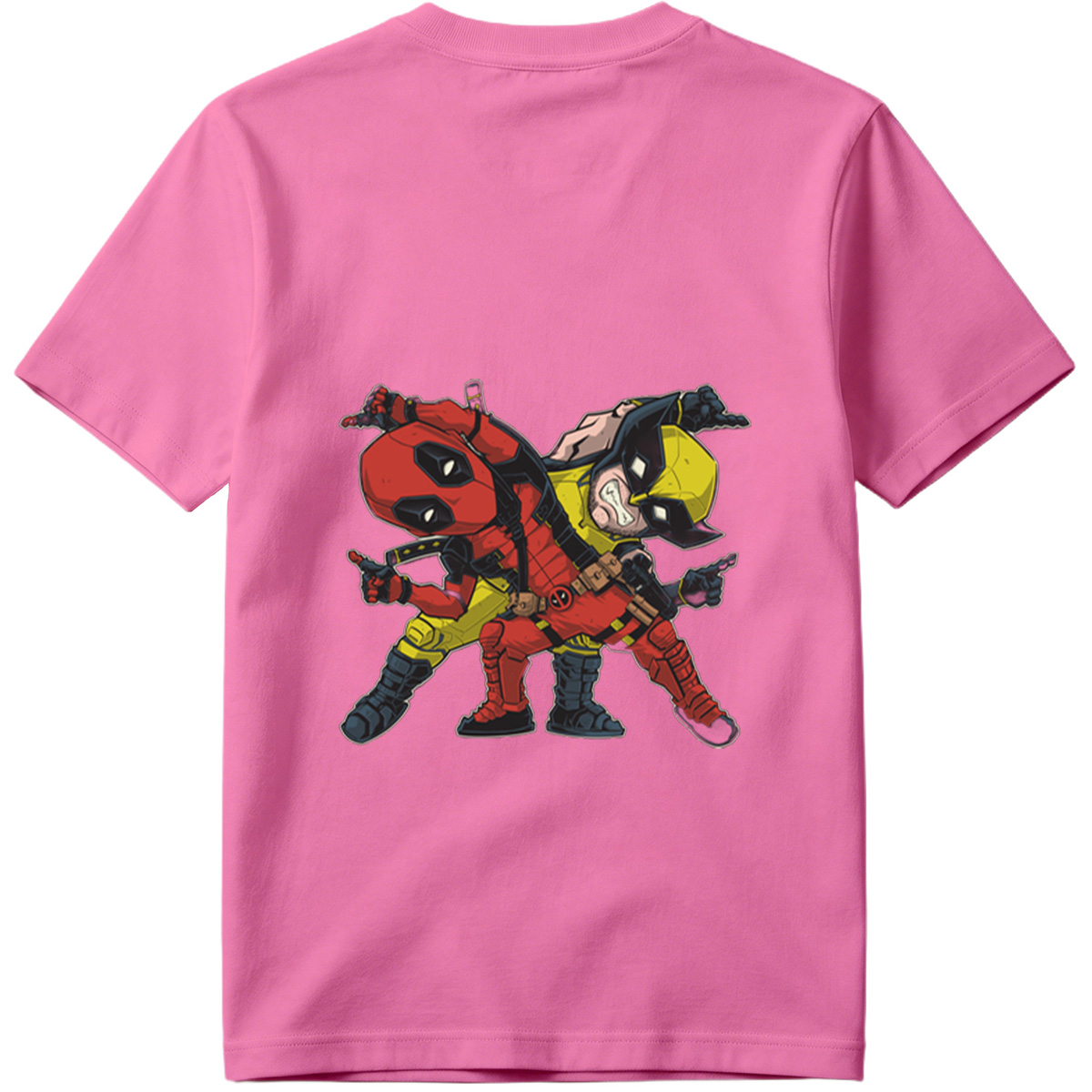 Deadpool and Wolverine Chibi Art - Tee