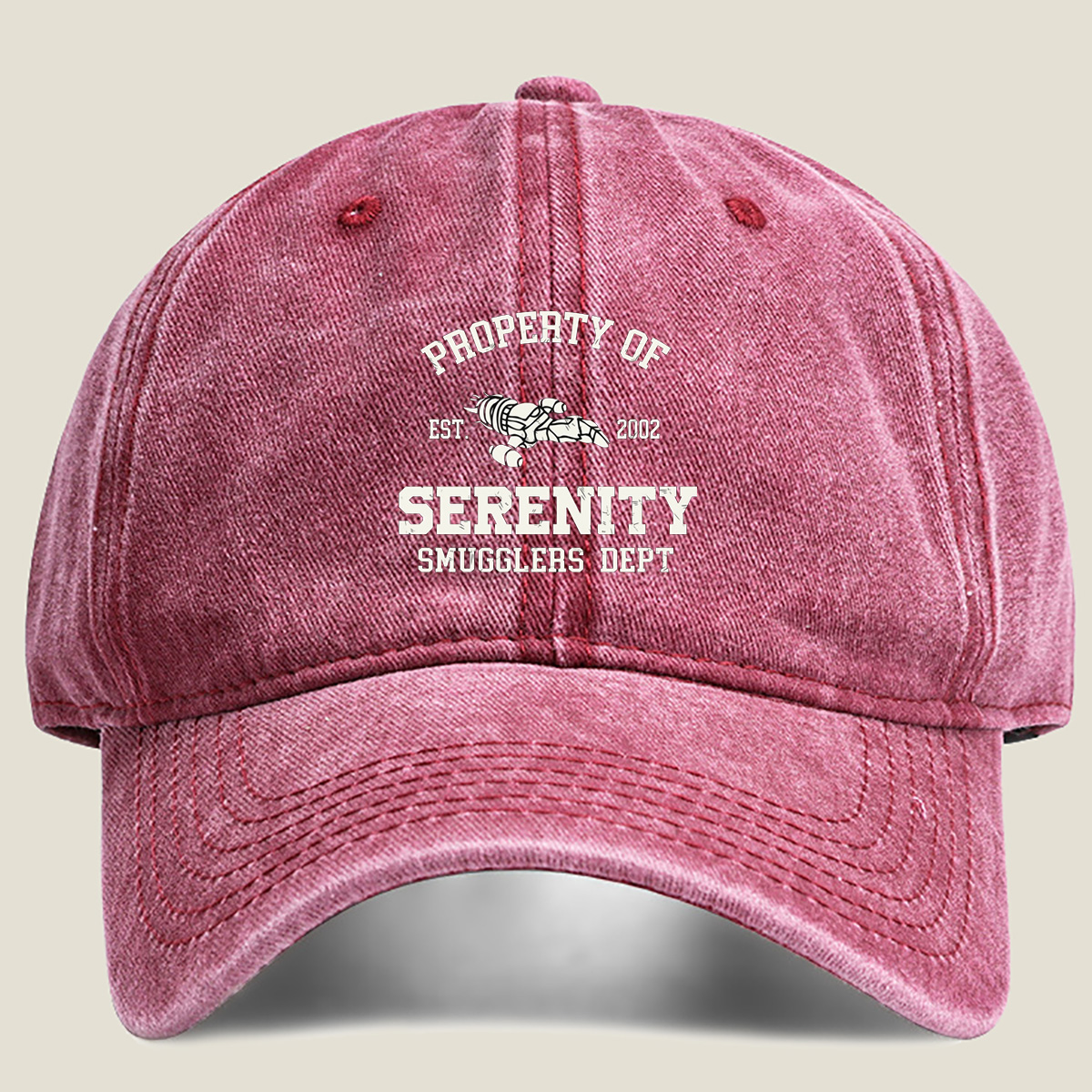 Firefly Serenity Smugglers Department - Washed Denim - Baseball Cap